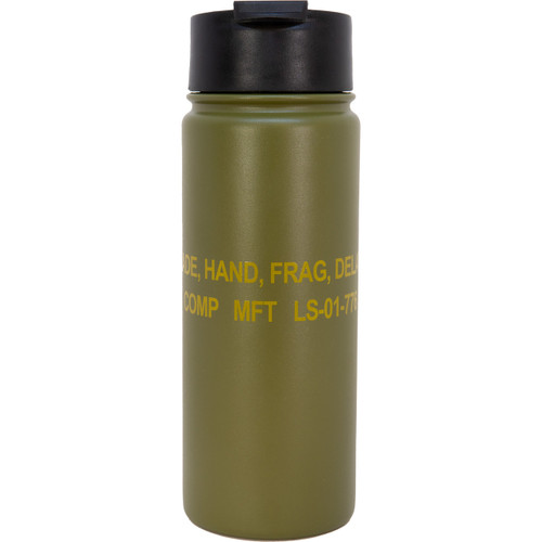 Mission First Tactical M67 Frag Flip Top Tumbler 16 oz