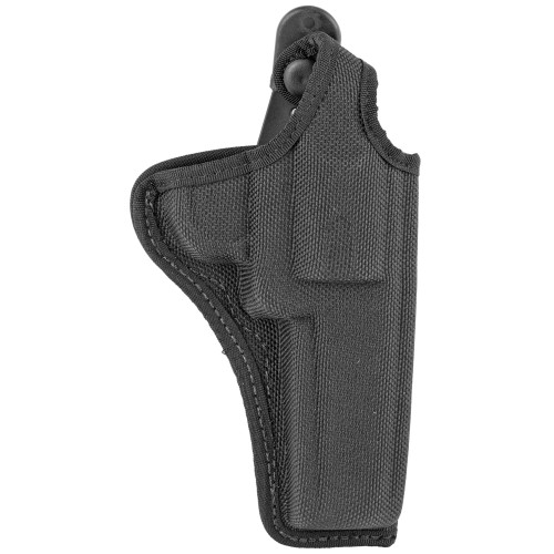 Bianchi 7001 AccuMold Thumbsnap OWB Holster Right Hand Colt King Cobra, Python, S&W K, L-Frame 4" Nylon Black - Image 1