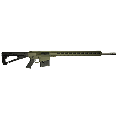 10 Ring GLFA AR-10 Bolt Action Rifle 6.5 PRC 24" Barrel OD Green Cerakote