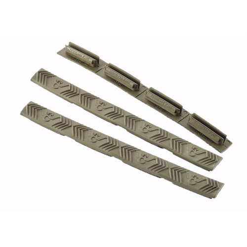 Wilson Combat M-LOK Rail Cover 4-Slot 3-Pack OD Green Wilson Combat M-LOK Rail Cover 4-Slot 3-Pack OD Green