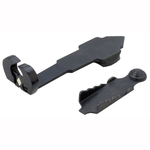 Marble's Sporting Rear Sight Carbine-Style 1-7/8" Short Blade Full Buckhorn with Double Step Elevator .300 to .510 Height Steel Blue