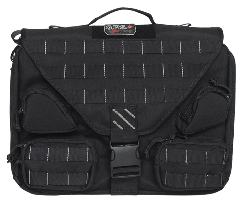 G Outdoors Tactical Briefcase Black 1000D Polyester