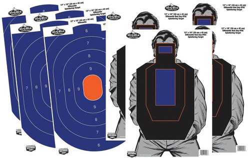 Birchwood Casey Dirty Bird Combo Targets 12x18" 8-Pack