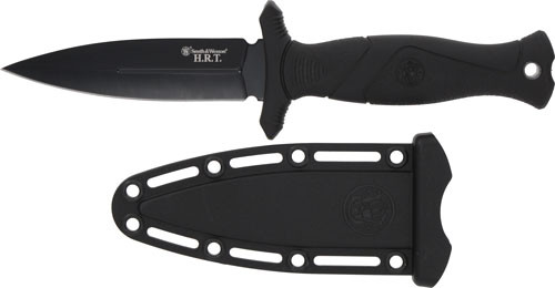 4" BLADE W/SHEATHS&W KNIFE HRT BOOT/NECK KNIFE - Image 1
