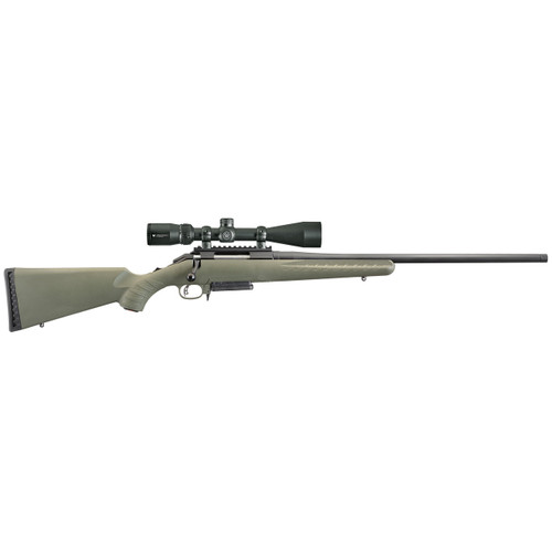 Ruger American Predator Bolt Action Rifle 6.5 Creedmoor 22" Barrel Moss Green Synthetic Stock Vortex Crossfire II 4-12 x 44 Riflescope