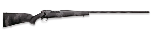 Weatherby Mark V Live Wild 7mm BC Bolt Action Rifle 22" Spiral Fluted Barrel Carbon Gray Cerakote Black/Gray Stock