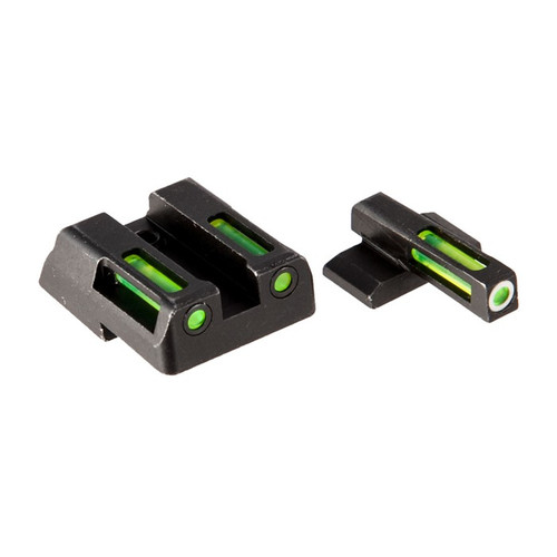 Hi-Viz LiteWave H3 Tritium Night Sights Green Front Rear HKN321