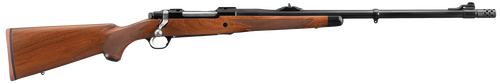 Ruger Hawkeye African Bolt Action Rifle 338 Win Mag 23" Satin Blued Barrel American Walnut Stock