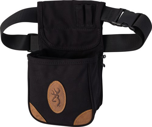Browning Lona Canvas Shell Pouch with Belt Black