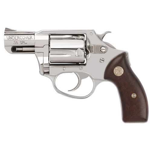 Charter Arms Undercover 38 Special Revolver 2" Stainless Steel Barrel 5 Round - Image 1