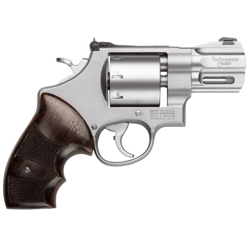 Smith & Wesson Performance Center Model 627 357 Magnum Revolver 2.625" Stainless Barrel 8 Round Black Grip