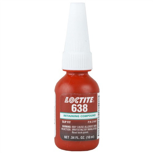 #638 RETAINING COMPOUND 0.34 FL OZ #638 RETAINING COMPOUND 0.34 FL OZ