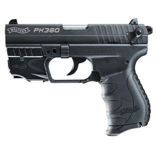 Walther PK380 380 ACP Pistol 3.66" Barrel 8+1 Round Black Laser Sight
