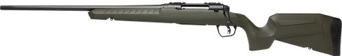 Savage Arms Axis 2 Bolt Action Rifle 22-250 Remington 22" Matte Black Barrel Left Hand Green Stock