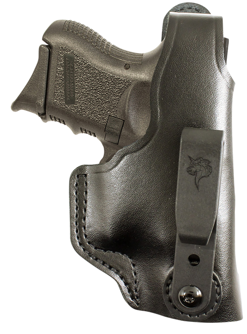 DeSantis Dual Carry II OWB Holster Right Hand Shield 9/40 Leather Black