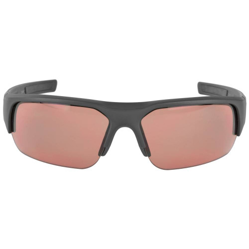 Magpul MAG1097-0-001-3000 Helix Eyewear Rose Lens w/Black Frame