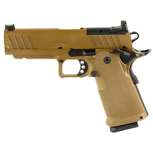 Springfield Armory Prodigy 9mm Luger Pistol 4.25" Barrel 17+1/20+1 Rounds Coyote Brown