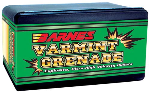 Barnes Bullets .22 .224" 50gr Varmint Grenade 100/Box