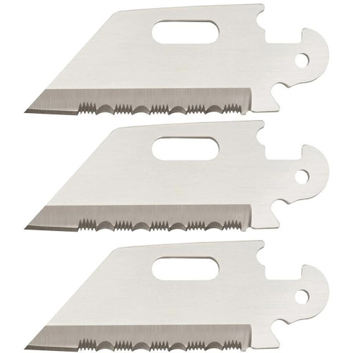 Cold Steel Click-N-Cut Replacement Blades Serrated 3PK