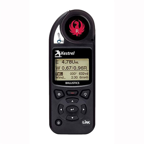 RUGER~ 5700 BALLISTIC WEATHER METER WITH LINK, BLACK RUGER~ 5700 BALLISTIC WEATHER METER WITH LINK, BLACK