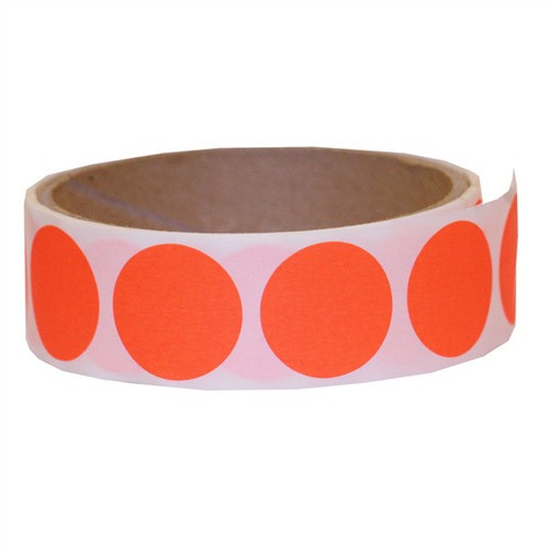 1'' RED PASTERS, PER ROLL