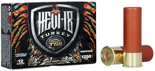 Hevi-Shot Hevi-18 TSS Turkey 12 Gauge Ammo 3" #7 2 oz Box of 5