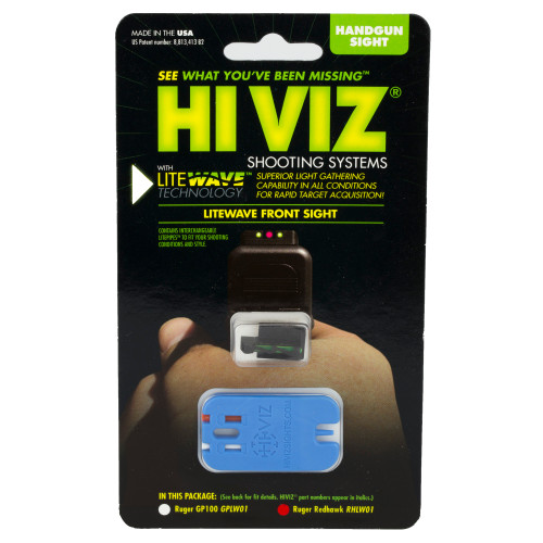 Hi-Viz LiteWave Front Sight for Ruger Super Redhawk