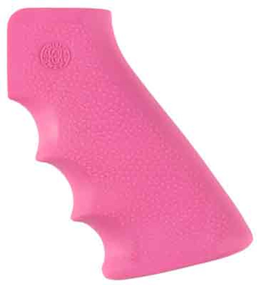 Hogue AR-15 Rubber Pistol Grip Pink