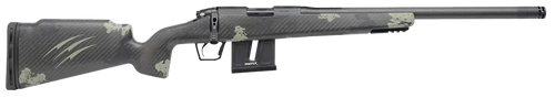Fierce Firearms Carbon Razor Bolt Action Rifle 17 HMR Black Cerakote Forest Camo Stock