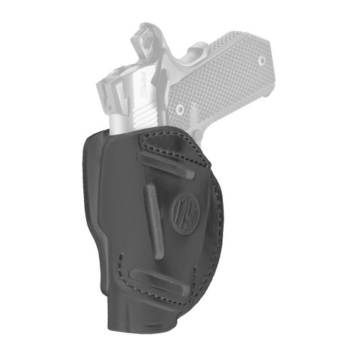 1791 Gunleather 3-Way OWB Holster Size 1 Black Leather