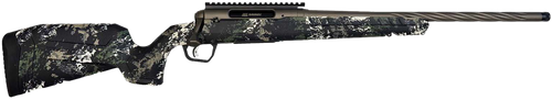 Savage Axis 2 Pro 243 Win Rifle 18" Barrel 4+1 Round Forest SP Camo Stock