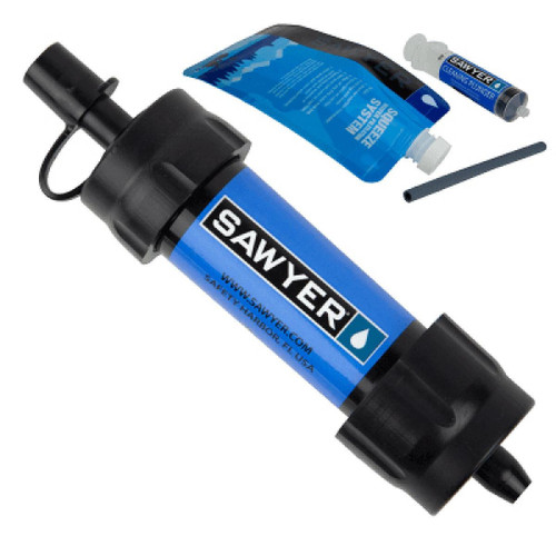 Sawyer Mini Water Filtration System Blue