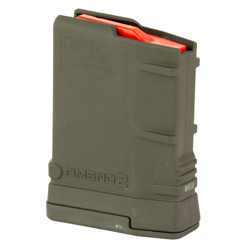 Amend2 Magazine SR-25/AR-10 7.62x51 10-Round Olive Drab Green