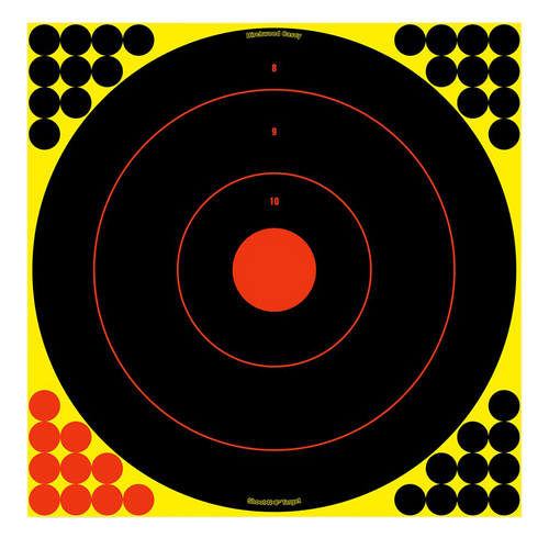 Birchwood Casey Shoot-N-C Bullseye Paper Targets 17.25" 12 Pack