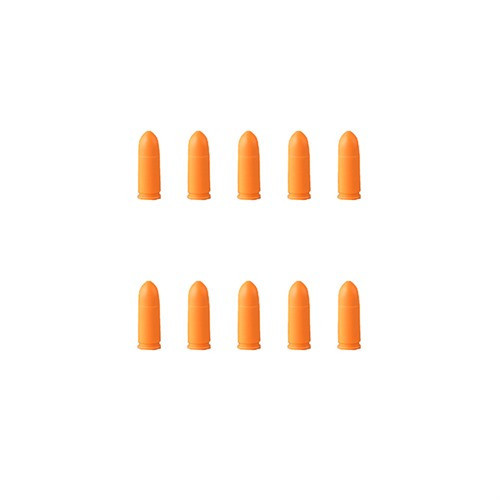 9MM LUGER ORANGE DUMMY ROUNDS 10/PACK