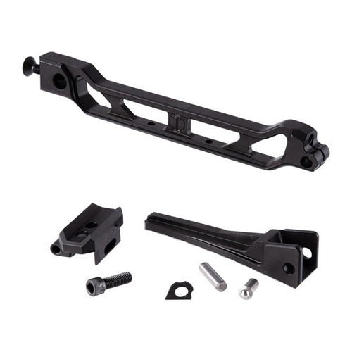 8-INCH RAISED ARM BAR WITH FOLDING BUTTPLATE FOR SAM7SF