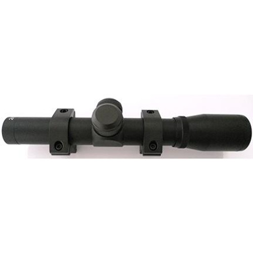 Keystone Sporting Arms Pistol Scope 2x20mm with Rings