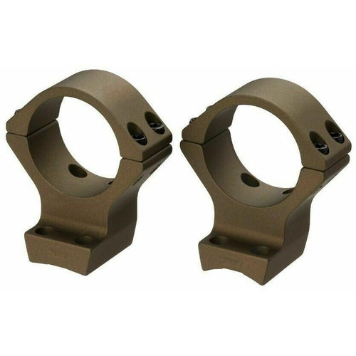 Browning 2-Piece X-Bolt Scope Mount Integral 30mm Rings Smoked Bronze Cerakote Low