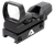 Aim Sports RT4S01 Reflex Sight 1x 24mm x 34mm Red/Green Multi-Reticle Matte Black