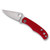 Spyderco Bug G-10 Pocket Knife 1.27" Blade Red