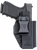 Rounded Gear RGUNVRSLSTNDRDBLK Universal Holster Right Hand Kydex Black
