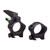 34MM 1.00'' SCOPE RINGS WITH PICATINNY RAIL 34MM 1.00'' SCOPE RINGS WITH PICATINNY RAIL