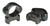 Weaver Grand Slam 30mm Scope Rings Matte Black Low