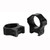 1'' LOW HORIZONTAL RINGS MATTE BLACK 1'' LOW HORIZONTAL RINGS MATTE BLACK