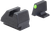 Heckler & Koch VP Elevated Day Glow Sights