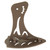 Skull Hooker Little Hooker Antler Mounting Kit Brown