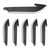 Outdoor Edge Drop-Point Replacement Blades 6PK Black