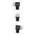 STD BEAD, 5/32'' 6-48 TPI, 9/64'' SHANK, WHITE, 3-PAK