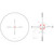 Trijicon Credo 1-6x24 Rifle Scope 30mm SFP Red BDC Segmented Circle Reticle .223 Low Capped Adjusters