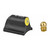 XS Sights Big Dot Tritium Night Sight Yellow (Fits S&W M&P Shield, Suppressor Height)